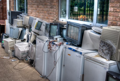Step-by-step house clearance process being carried out
